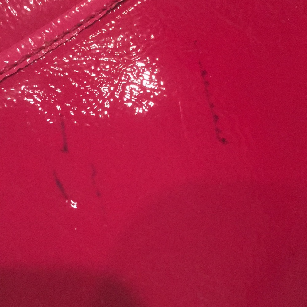 COACH Poppy Collection deep fuchsia wristlet - Picture 7 of 8